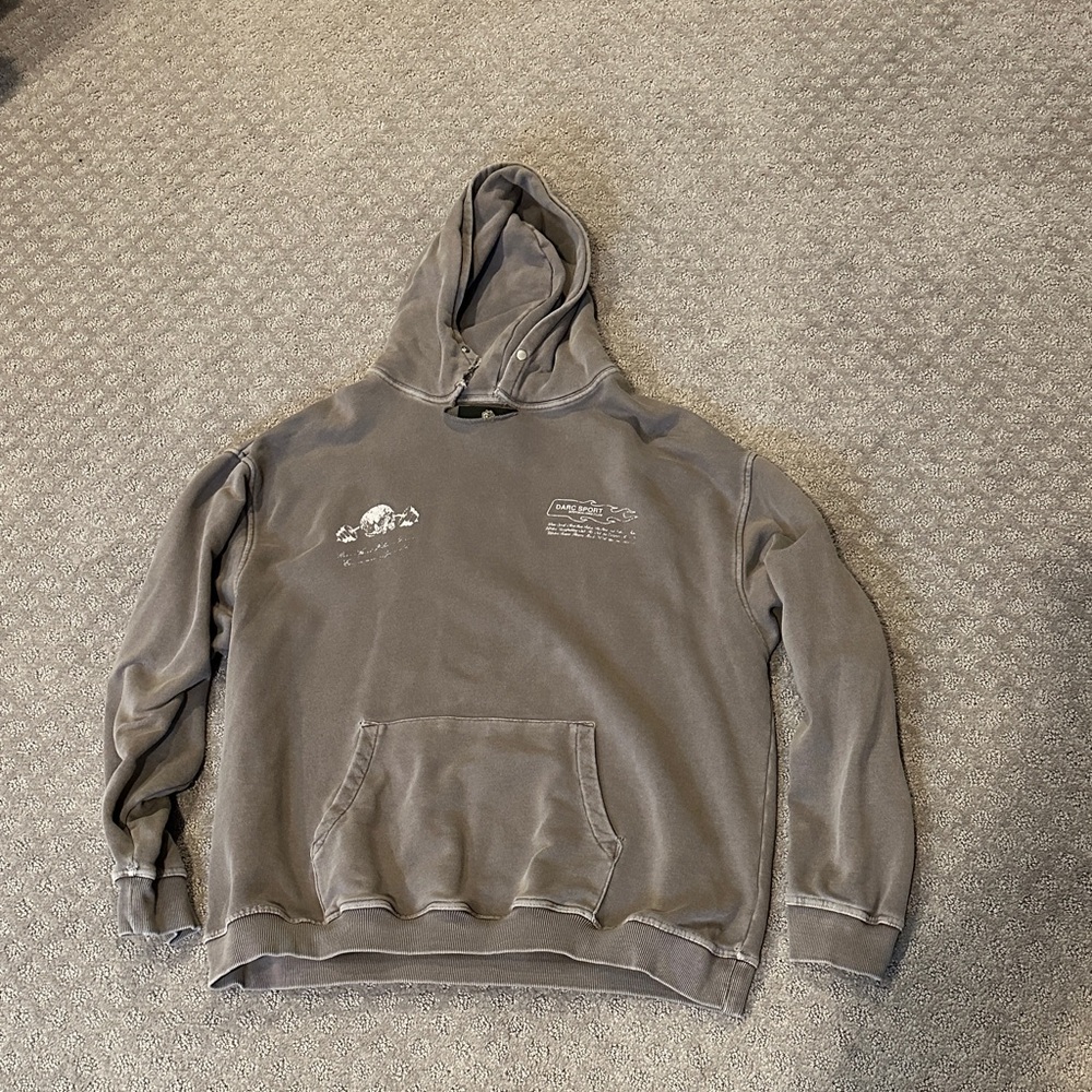 Men's Gray Darc Sport Hoodie